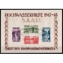 1948 SAAR - Miniark – AFA 261 (Stemplet)